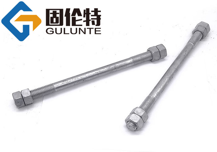 熱鍍鋅雙頭螺栓國標型號規格尺寸表大全